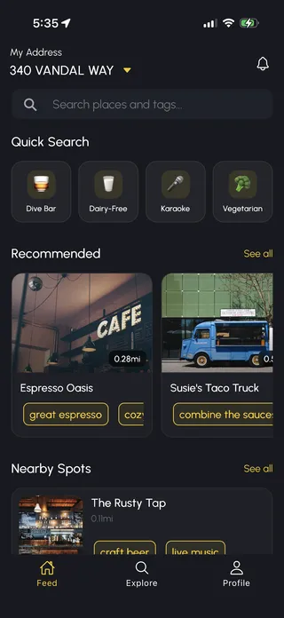 Vandal app screenshot
